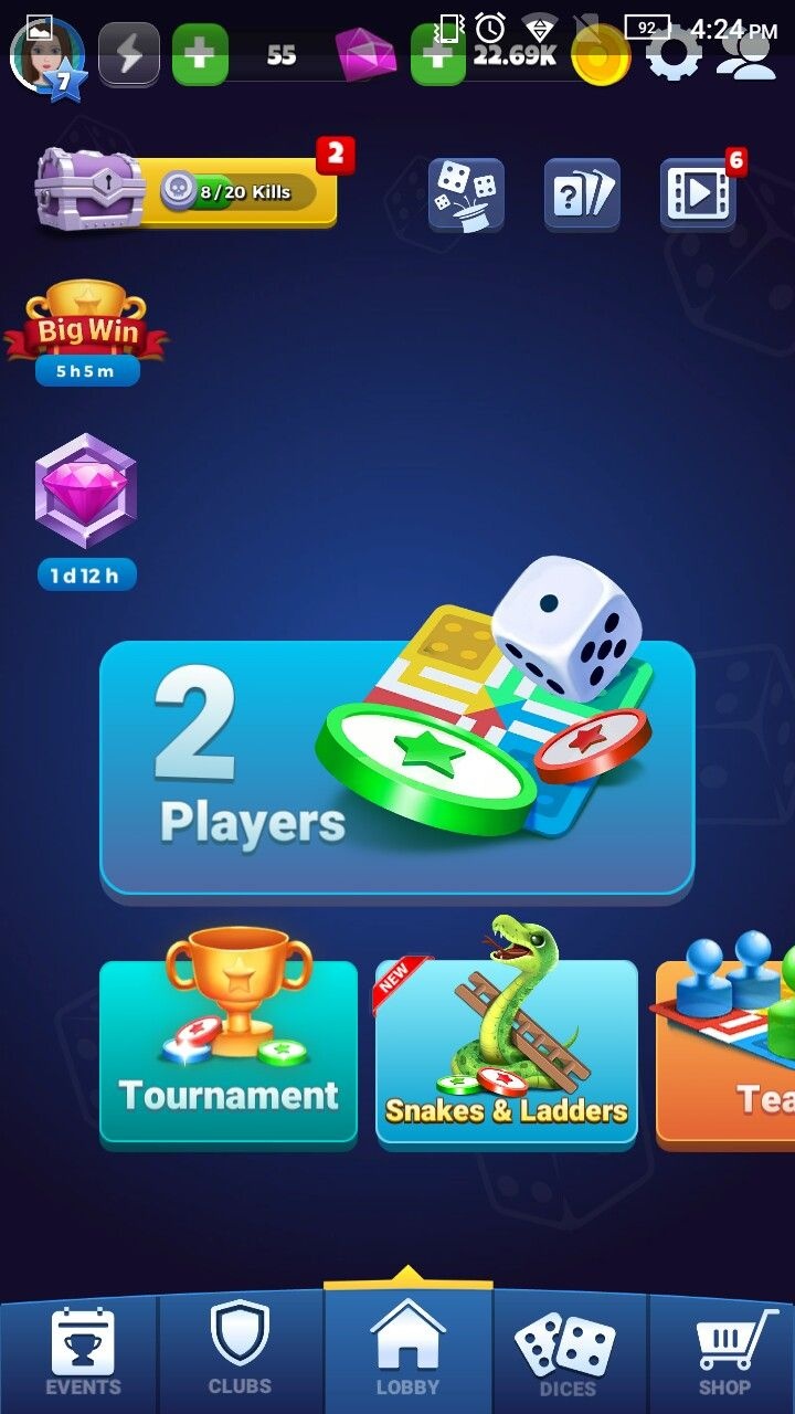 Shotz Casino game